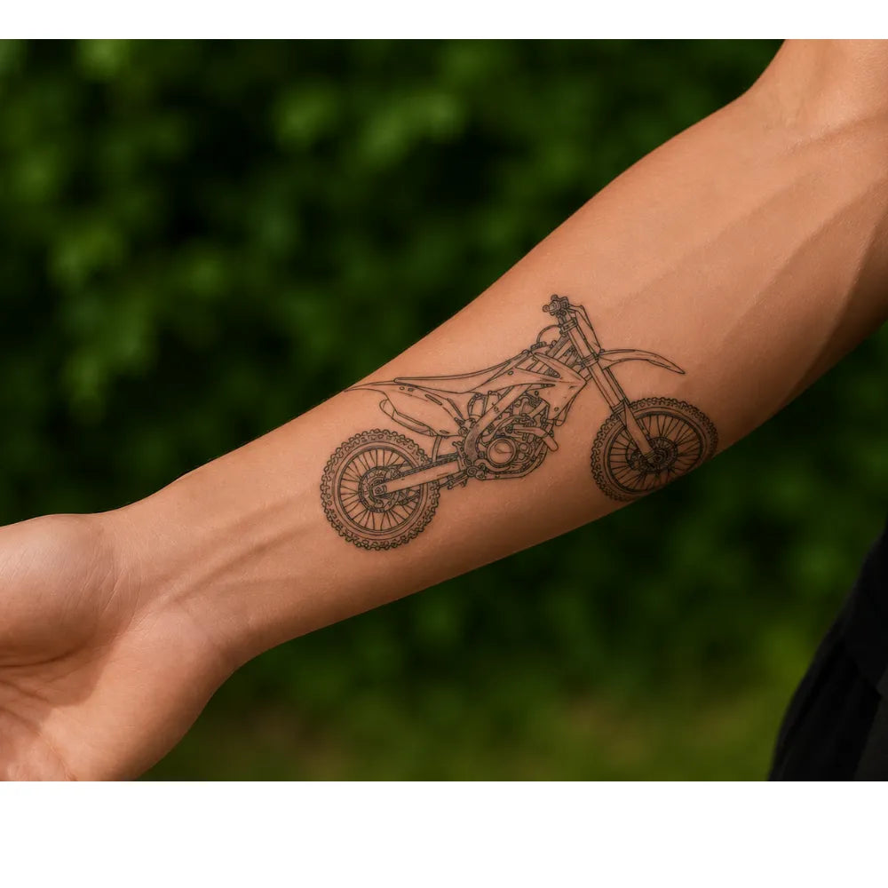 SafeTatt — Moto · fotografie tetování na kůži