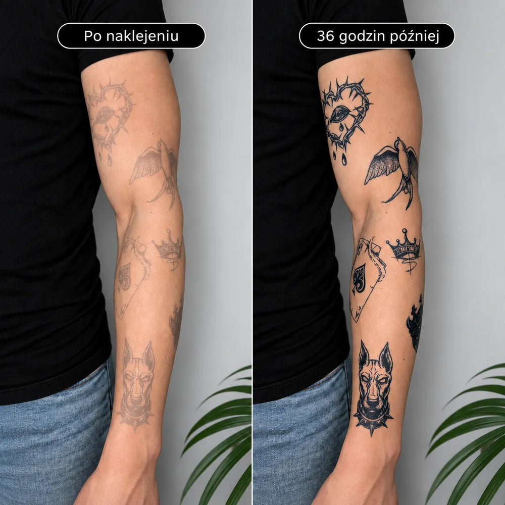 Tatuaggio nella foto della cliente Sylwia