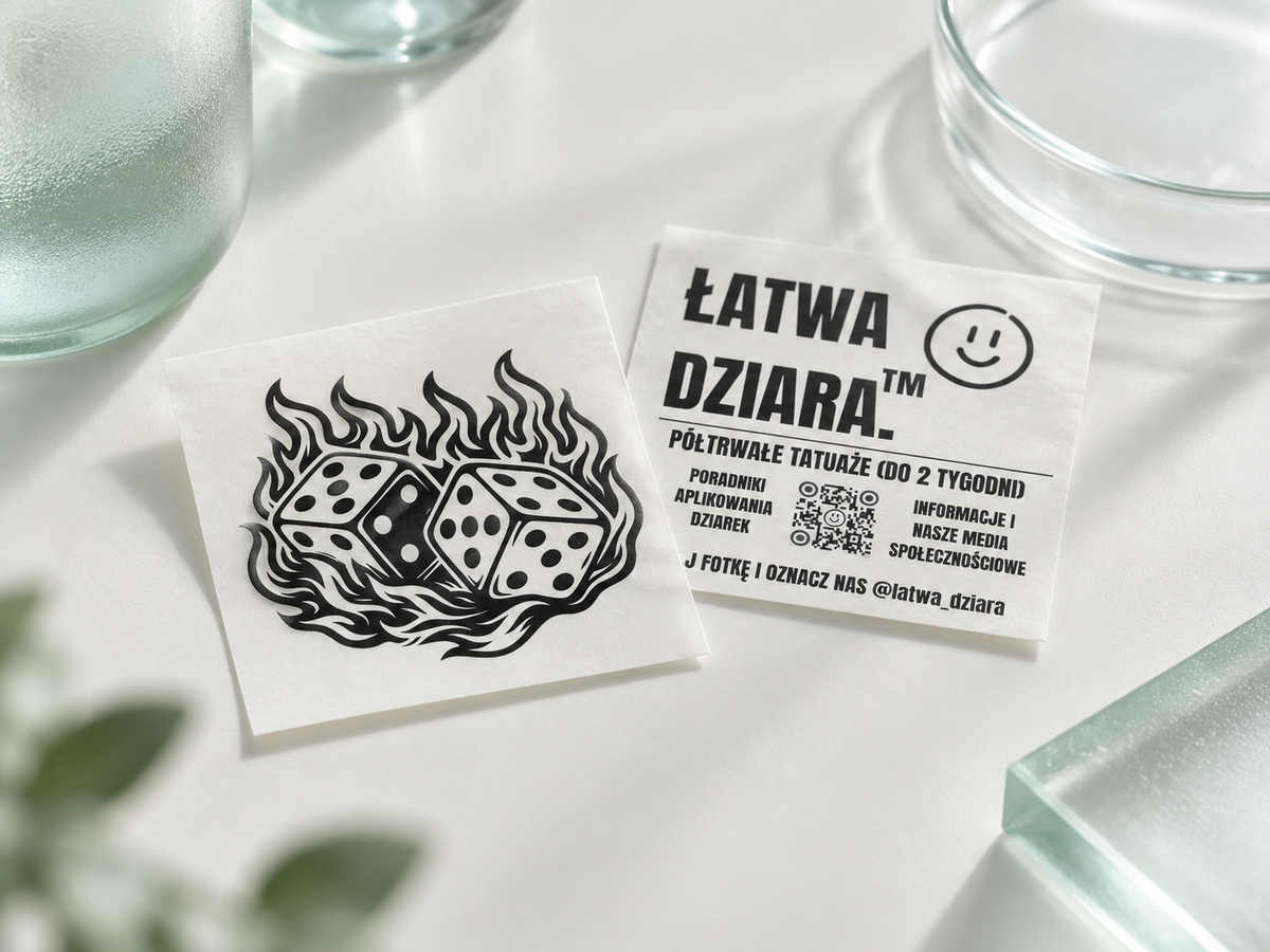 Illustrazione del prodotto Łatwa Dziara in stile laboratoriale