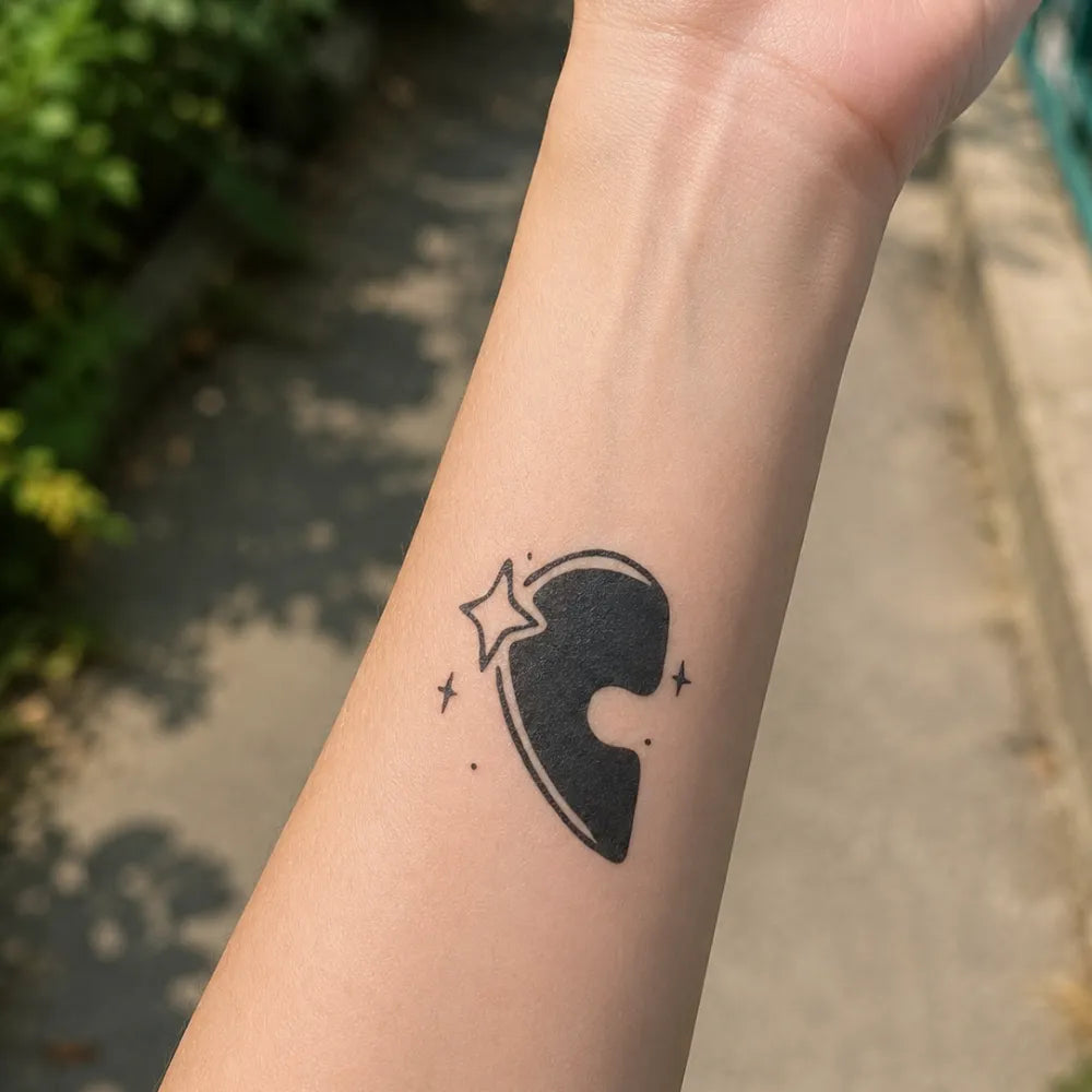 SafeTatt — Dark Half · fotografie tetování na kůži