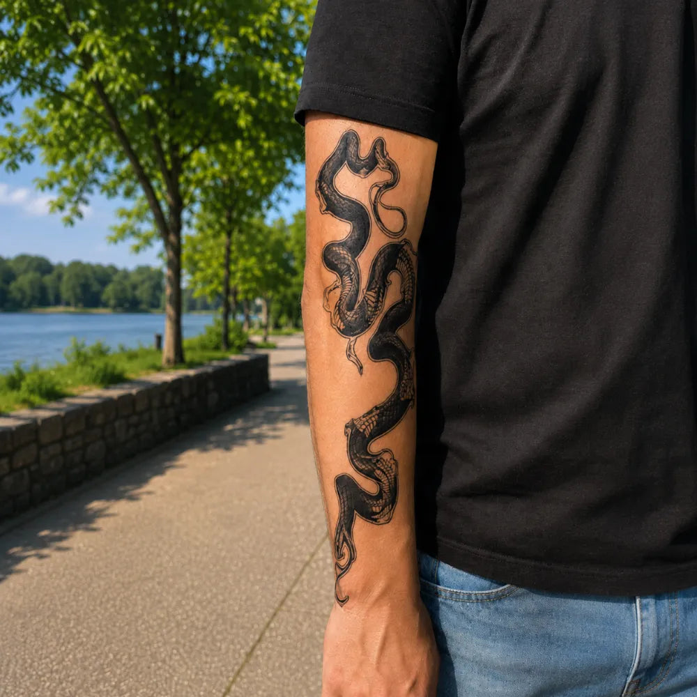 SafeTatt — VIPER · fotografie tetování na kůži