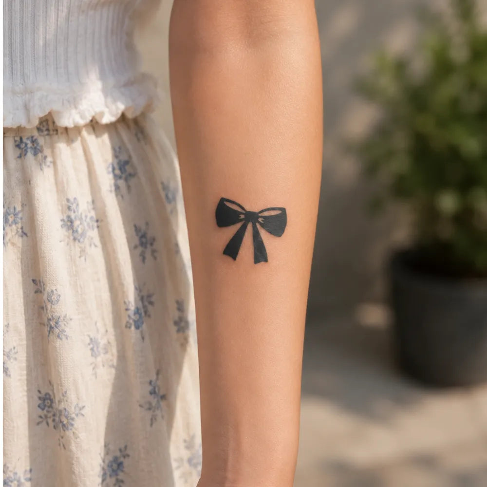 SafeTatt — Ribbons & Grace · fotografie tetování na kůži